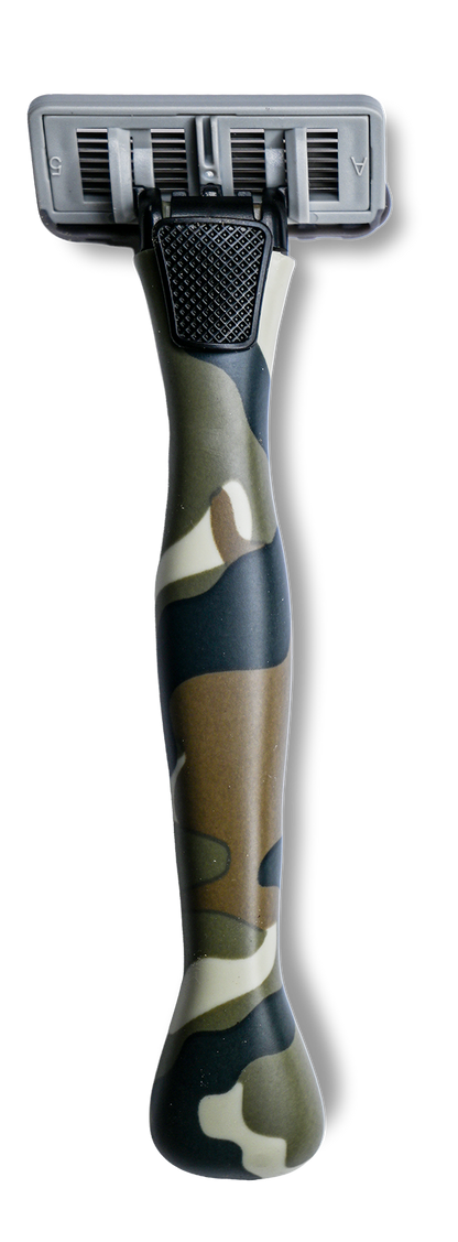 Rambo Razor camo handle 6-blade razor