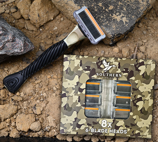 The Bundle: 1 Rambo Razor + 8-pack refills