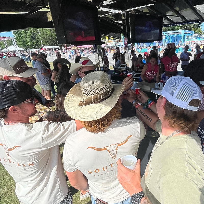Southern String Hats The Bull Horn Tee