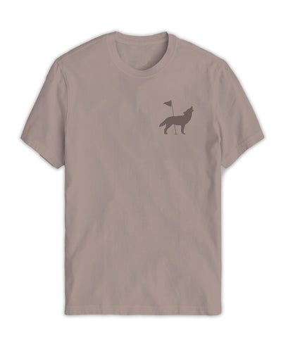 Brown Coyote Tee